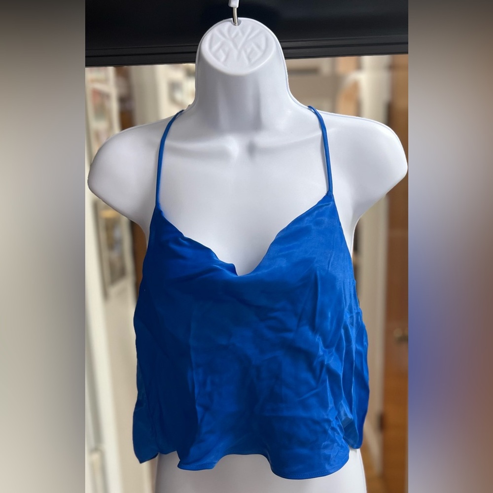 Blue Stap Top
Brand: Zara
Size: XS